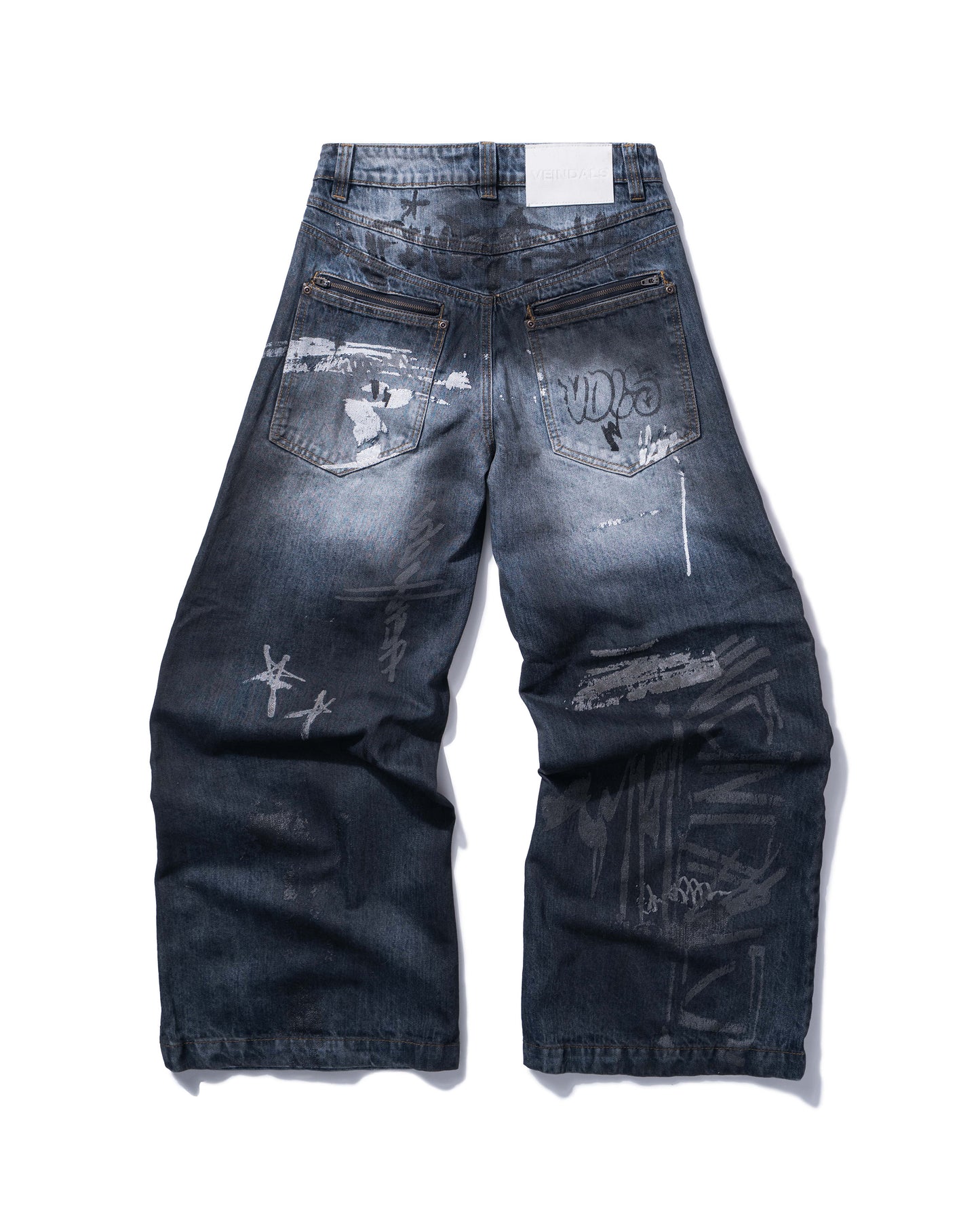 GRAFFITI DENIM PANTS